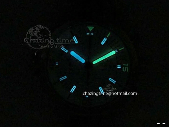 MIROTIME 0323 Versatile Aquatimer Chrono IW376803 V6F 1:1 Best Edition White Dial On SS Bracelet A 7359